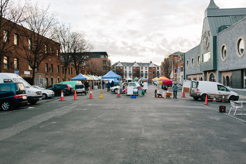 New stalls layout on Newmarket Square